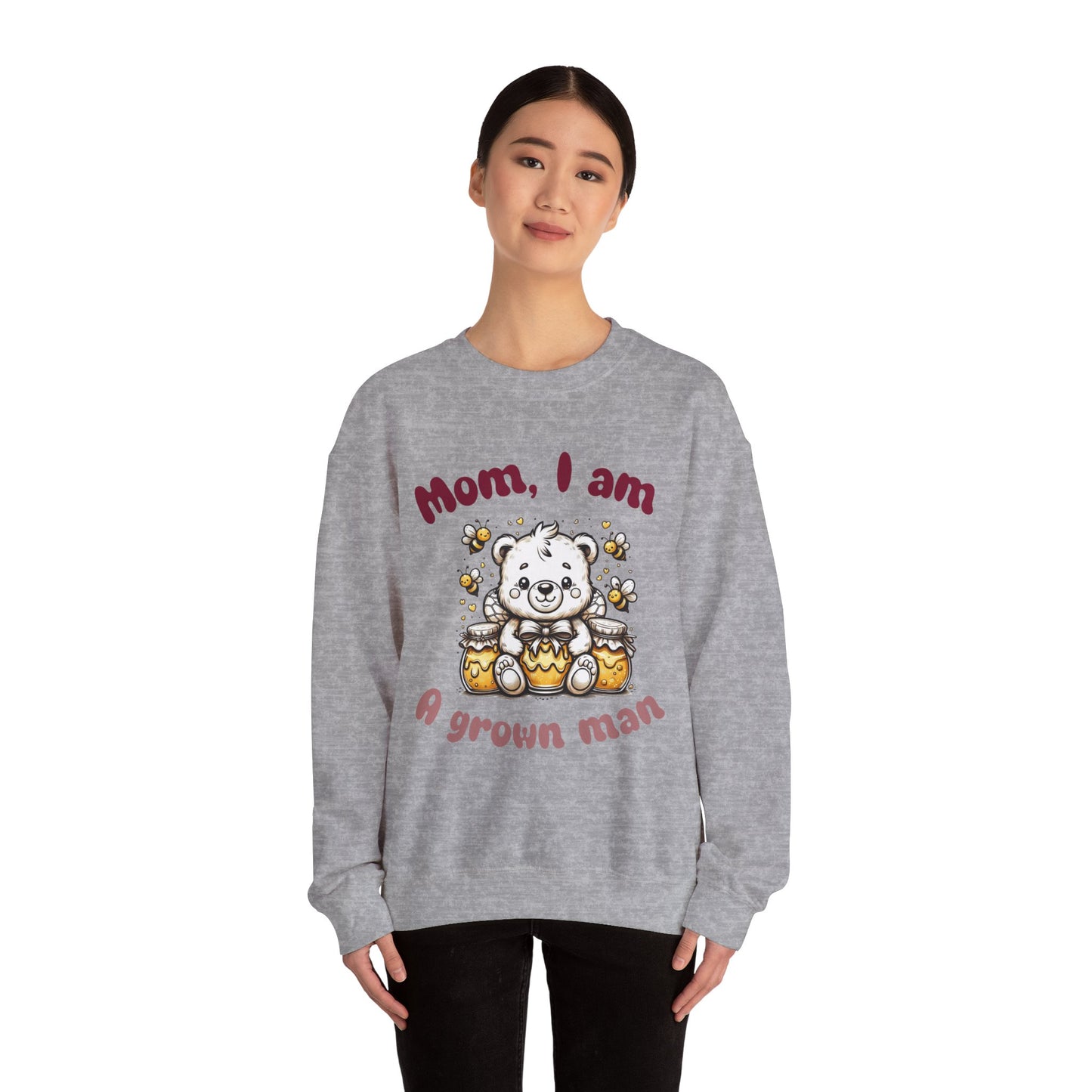 Mama Unisex Heavy Blend™ Crewneck Sweatshirt - Para Mama Design