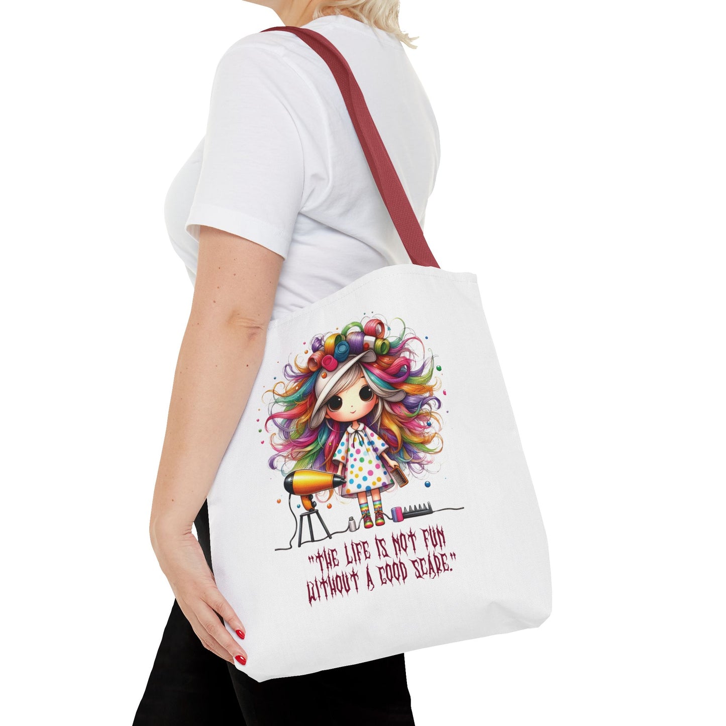 Halloween Stylist Tote Bag - Gift & Transport for Creative Minds