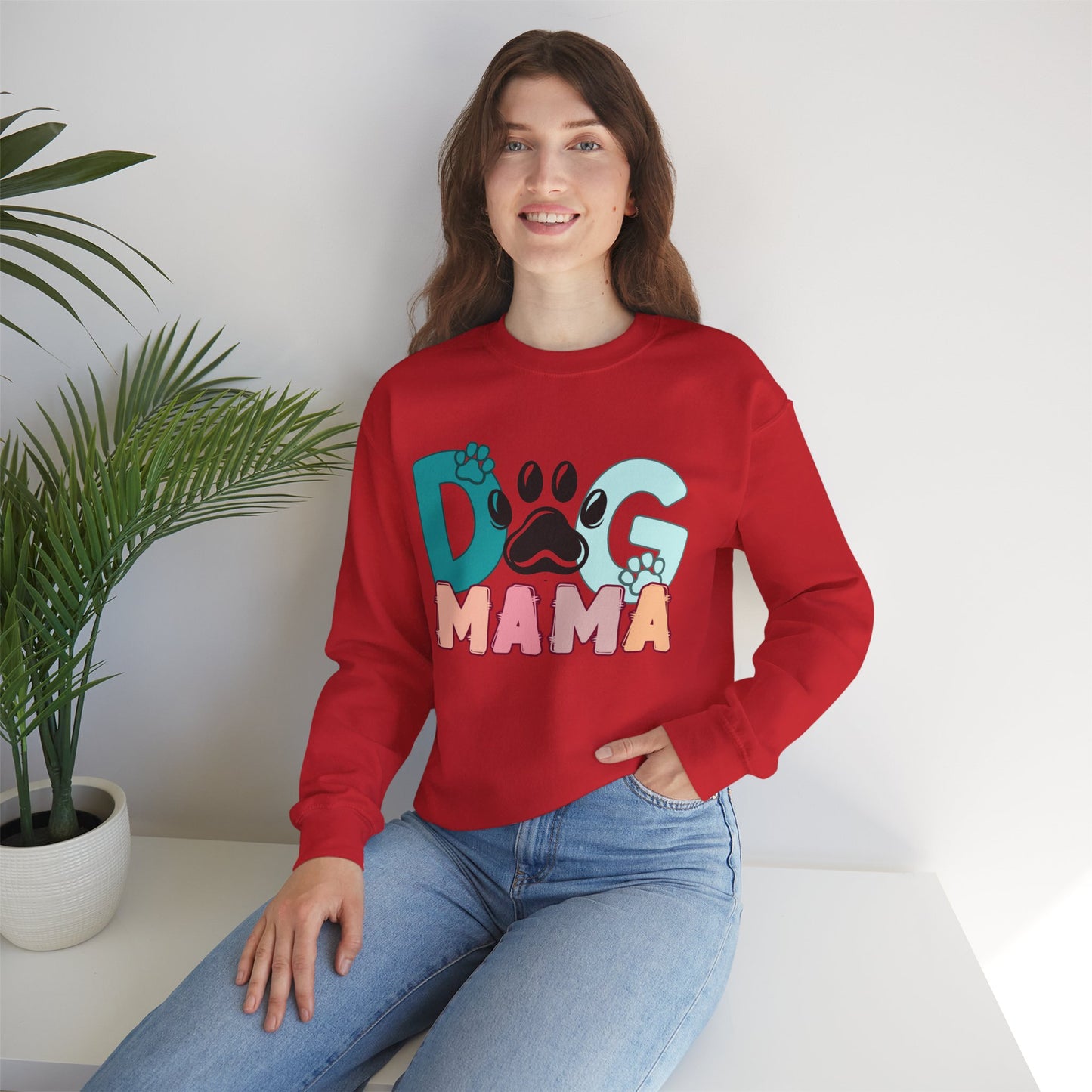 Mama Unisex Heavy Blend™ Crewneck Sweatshirt - Para Mama Design