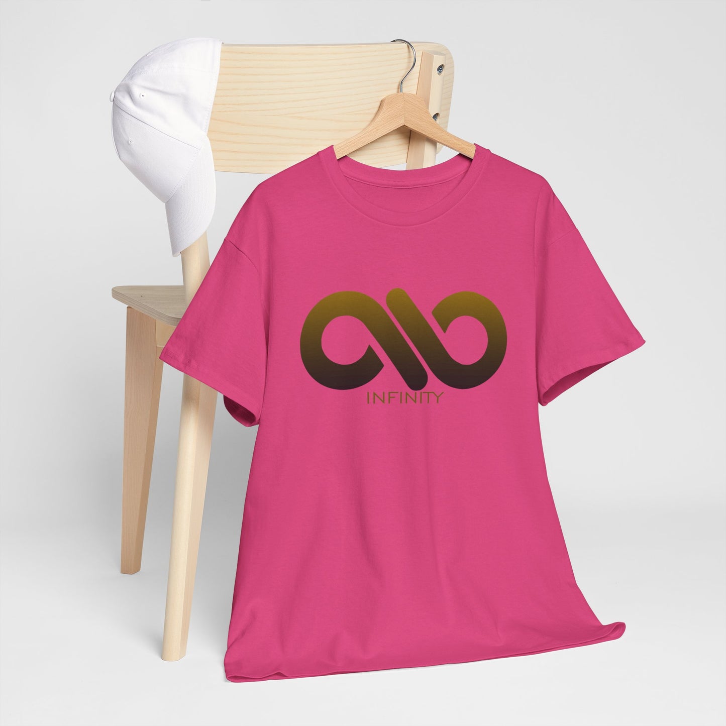 Infinity Unisex Tee - Sporty and Casual Gift for Him or Her