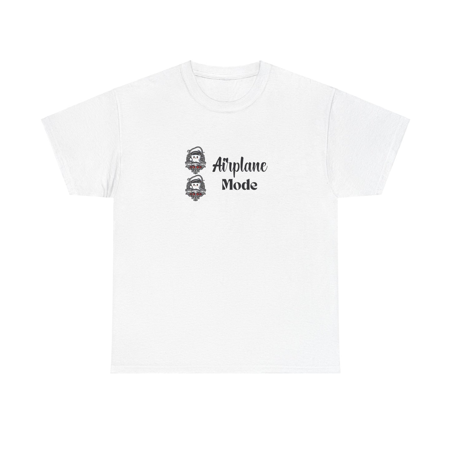 "En modo Avion" - Unisex Heavy Cotton Tee, Sporty, Casual, Gift, For Her, Camiseta de Vacaciones,