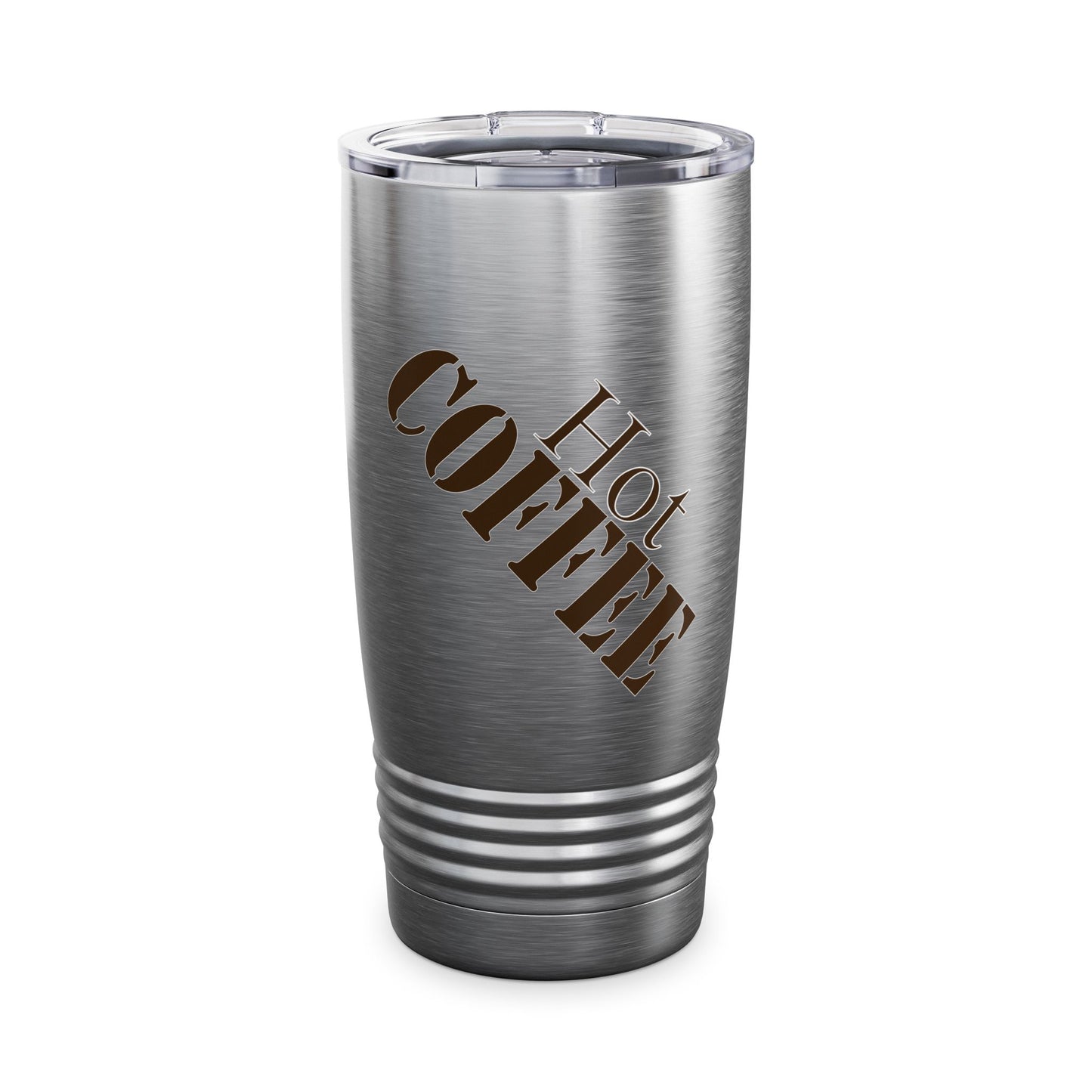 "Cafe Caliente" - Ringneck Tumbler, 20oz, El o Ella, Regalo, Deportes