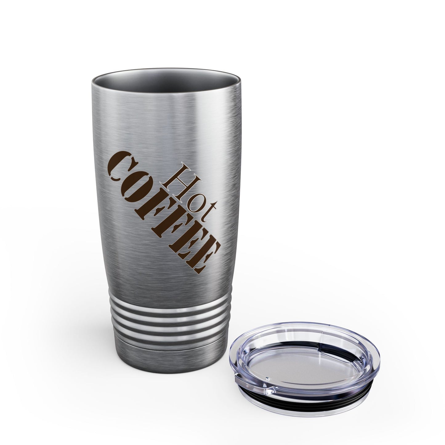 "Cafe Caliente" - Ringneck Tumbler, 20oz, El o Ella, Regalo, Deportes