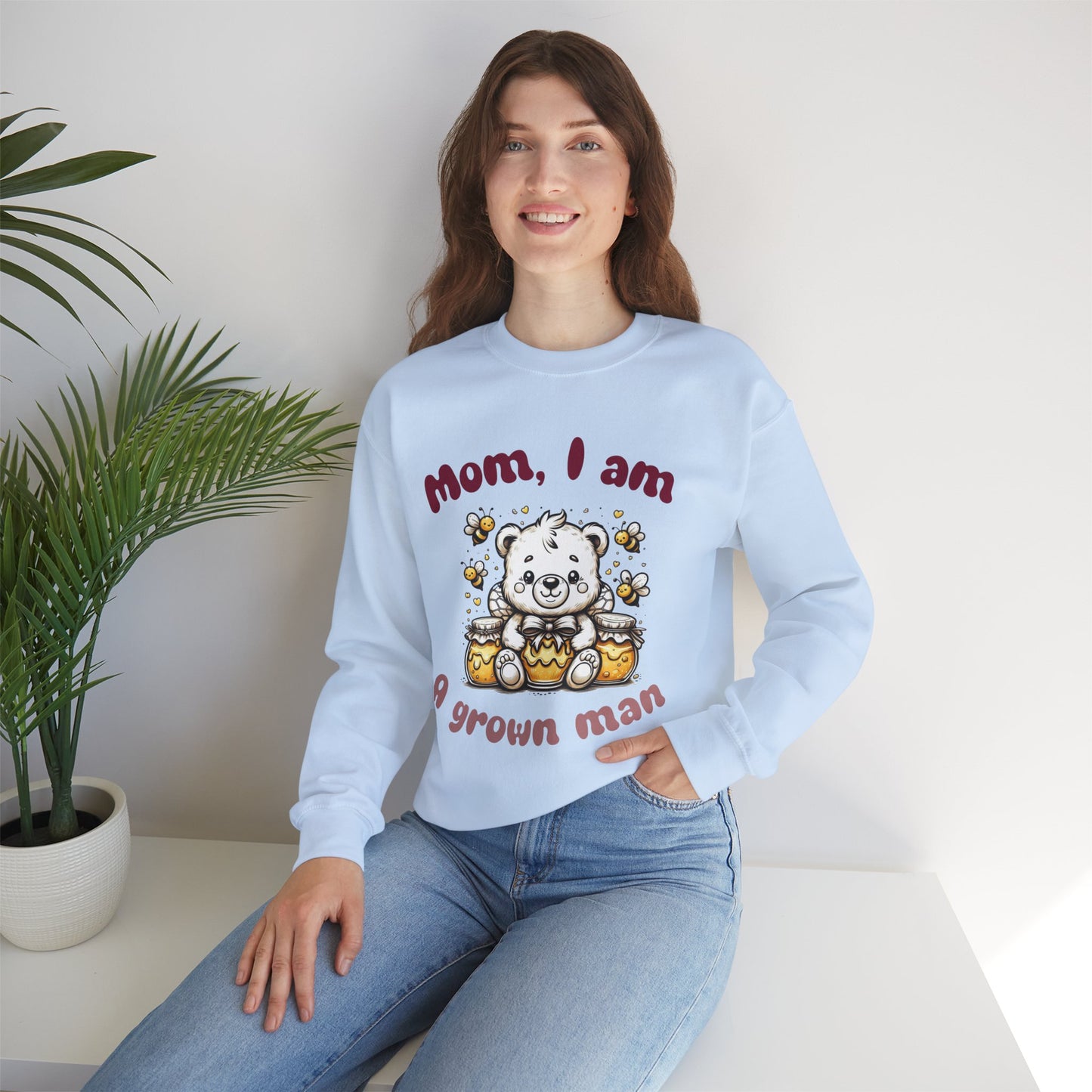 Mama Unisex Heavy Blend™ Crewneck Sweatshirt - Para Mama Design