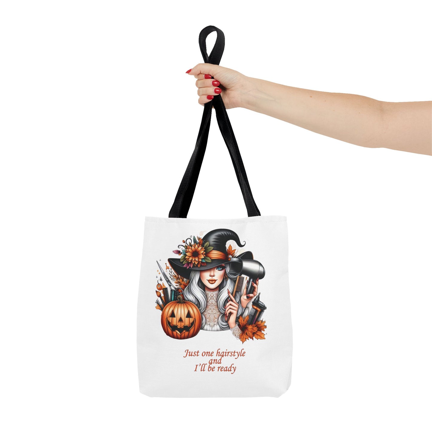 "Just one hairstyle" - Lover Tote Bag, Gift, For him and her, Lovers, Halloween