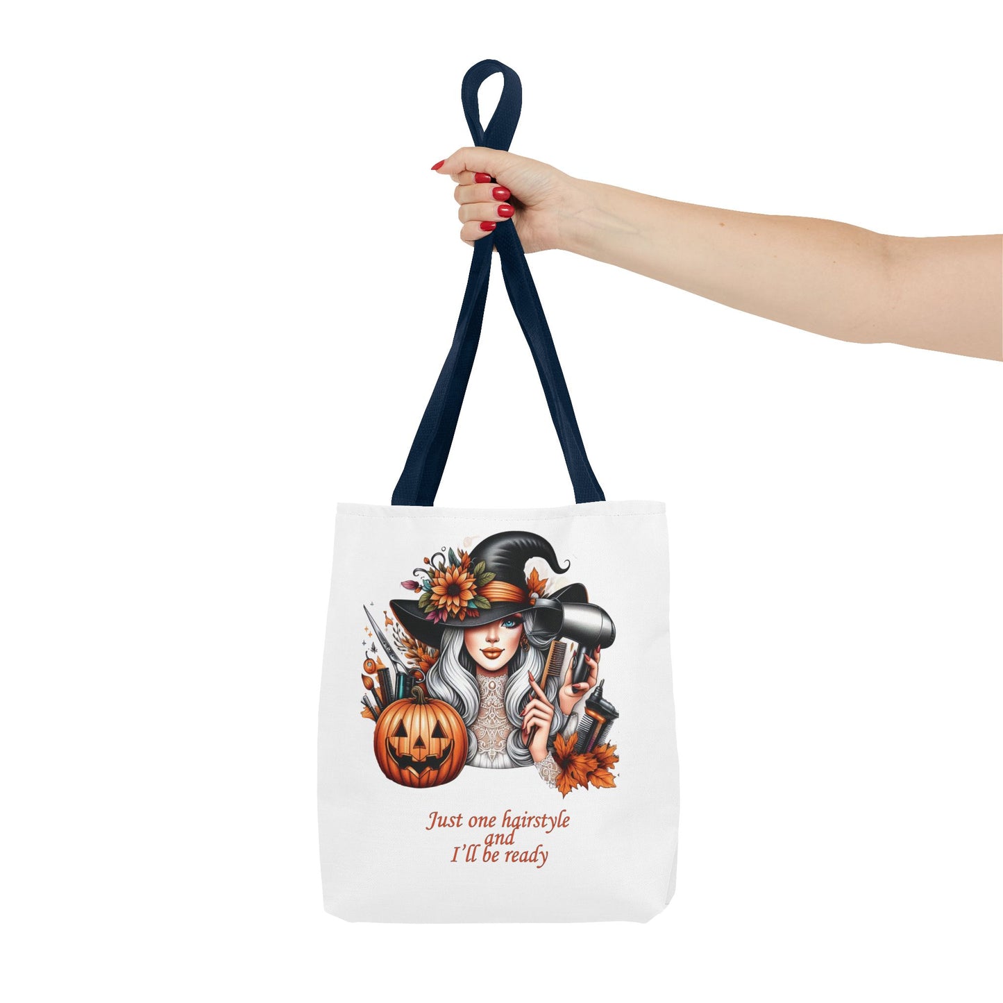 "Just one hairstyle" - Lover Tote Bag, Gift, For him and her, Lovers, Halloween