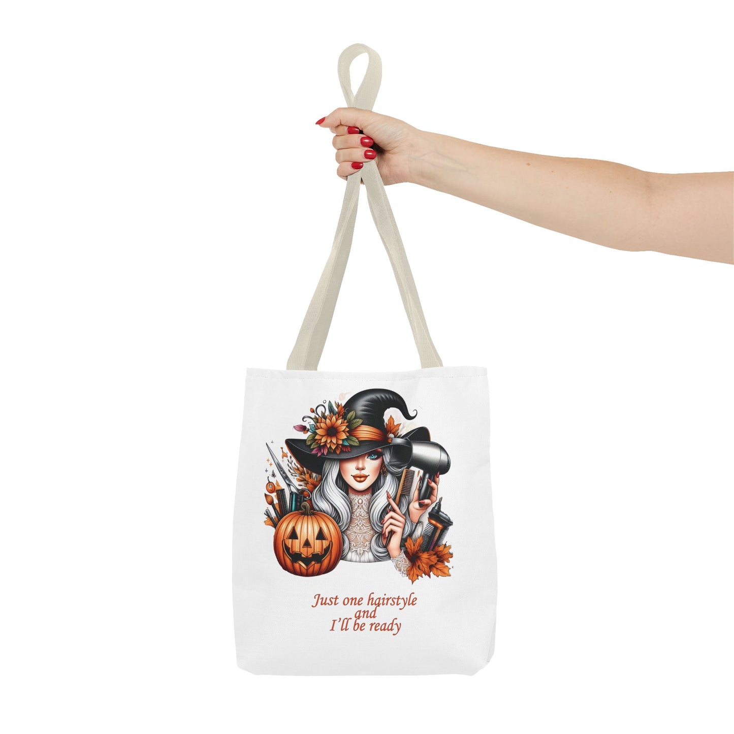 "Just one hairstyle" - Lover Tote Bag, Gift, For him and her, Lovers, Halloween