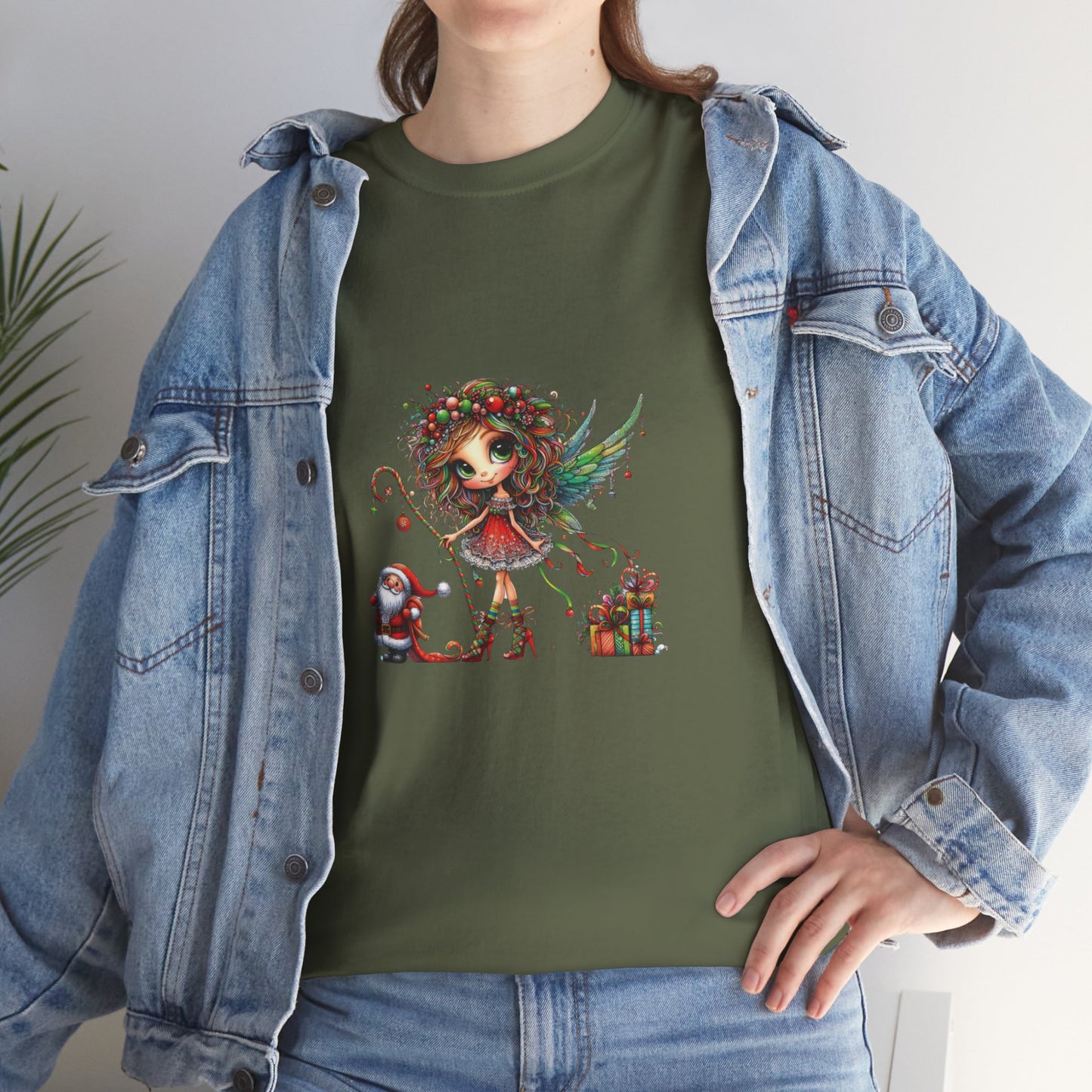 "Camiseta de navidad", Unisex Heavy Cotton Tee