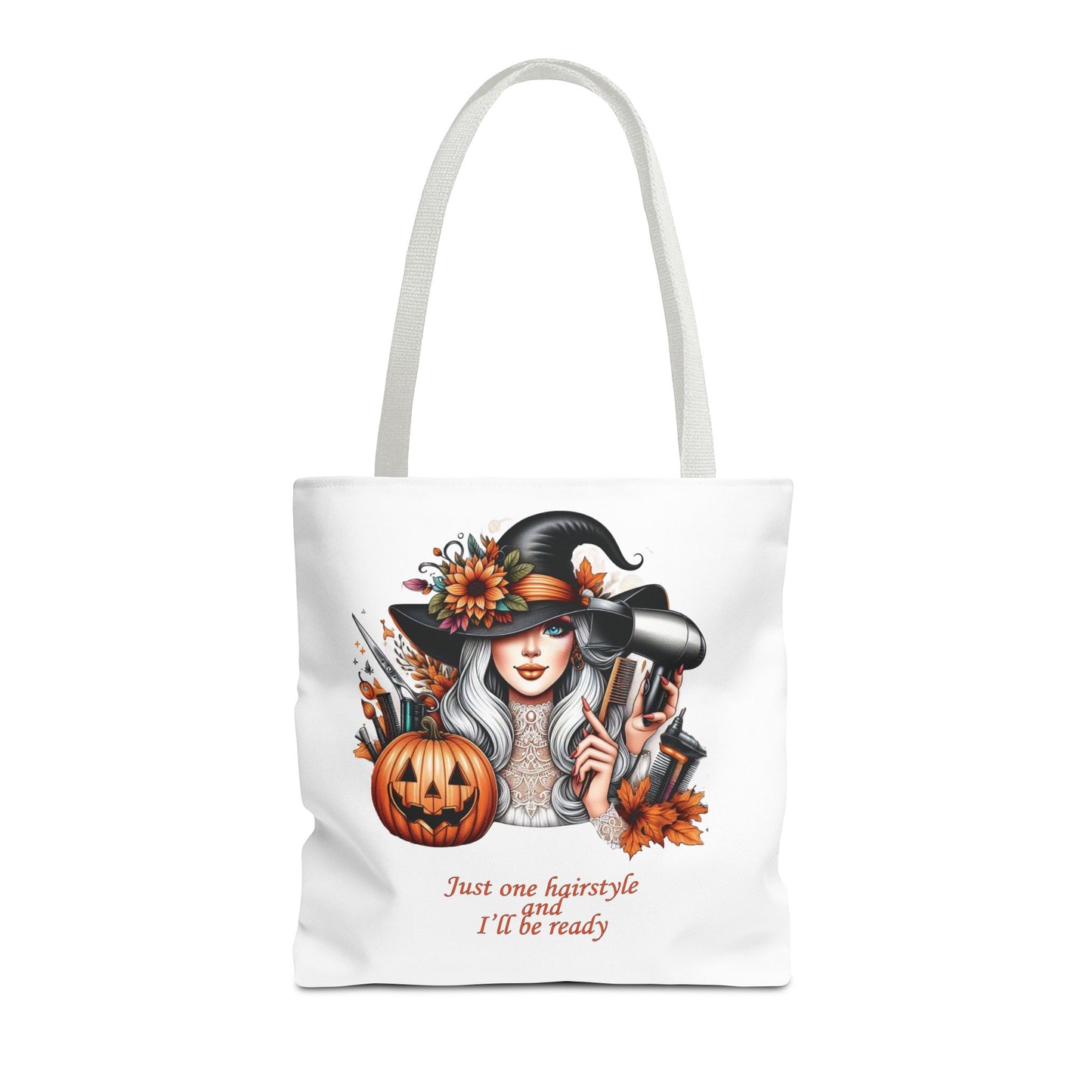 "Just one hairstyle" - Lover Tote Bag, Gift, For him and her, Lovers, Halloween