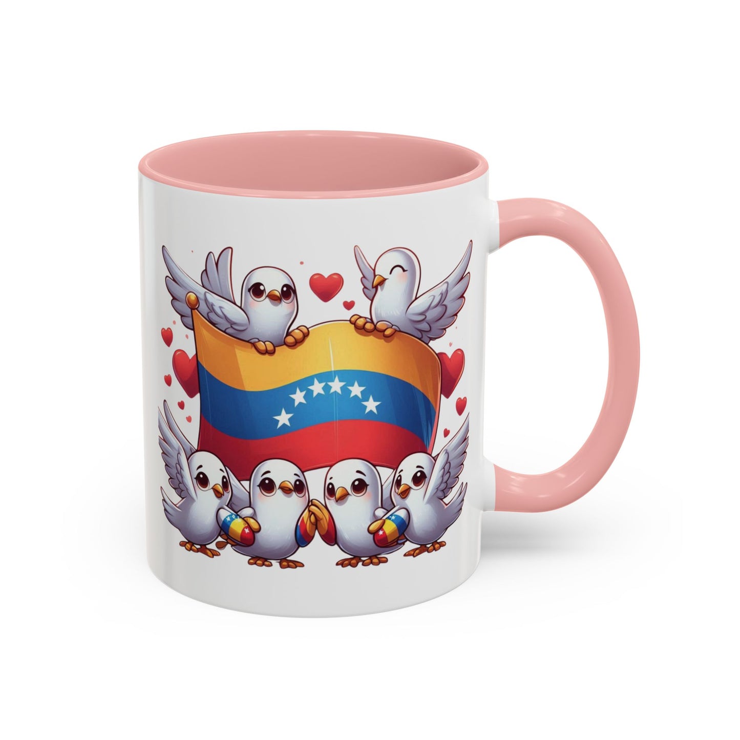 Mug with Message to Venezuela, Gift for Venezuelans