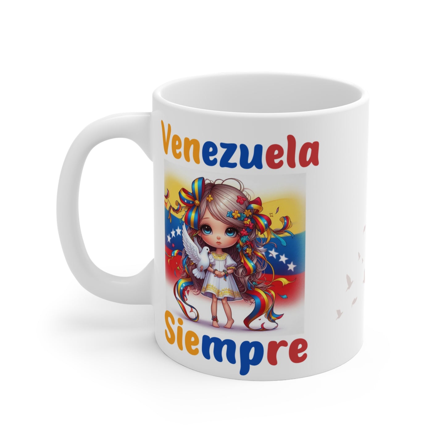 Ceramic Mugs (11oz\15oz\20oz), Ceramic Mugs (11oz\15oz\20oz), para las personas amantes de Venezuela o para los venezolanos migrantes de su pais, con banderas de Venezuela