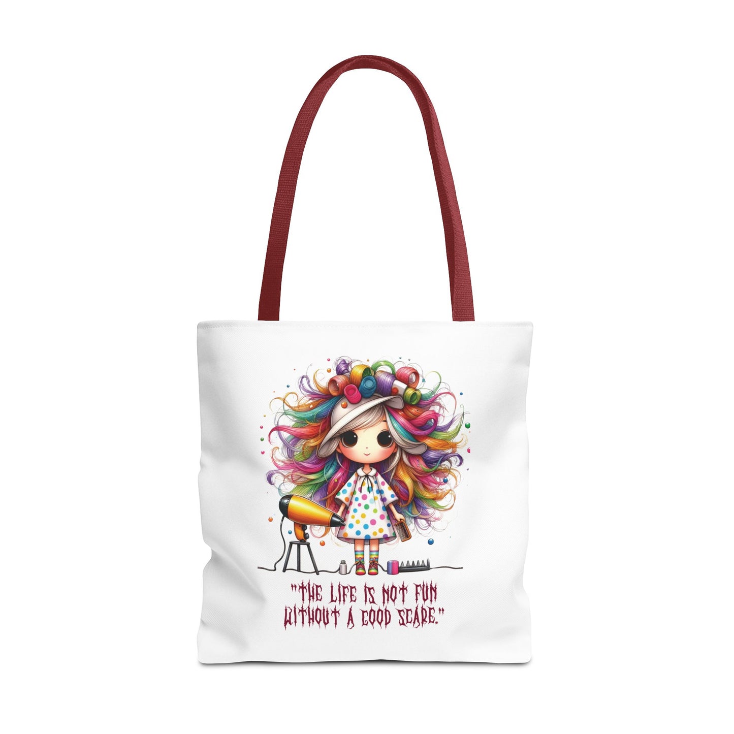 Halloween Stylist Tote Bag - Gift & Transport for Creative Minds