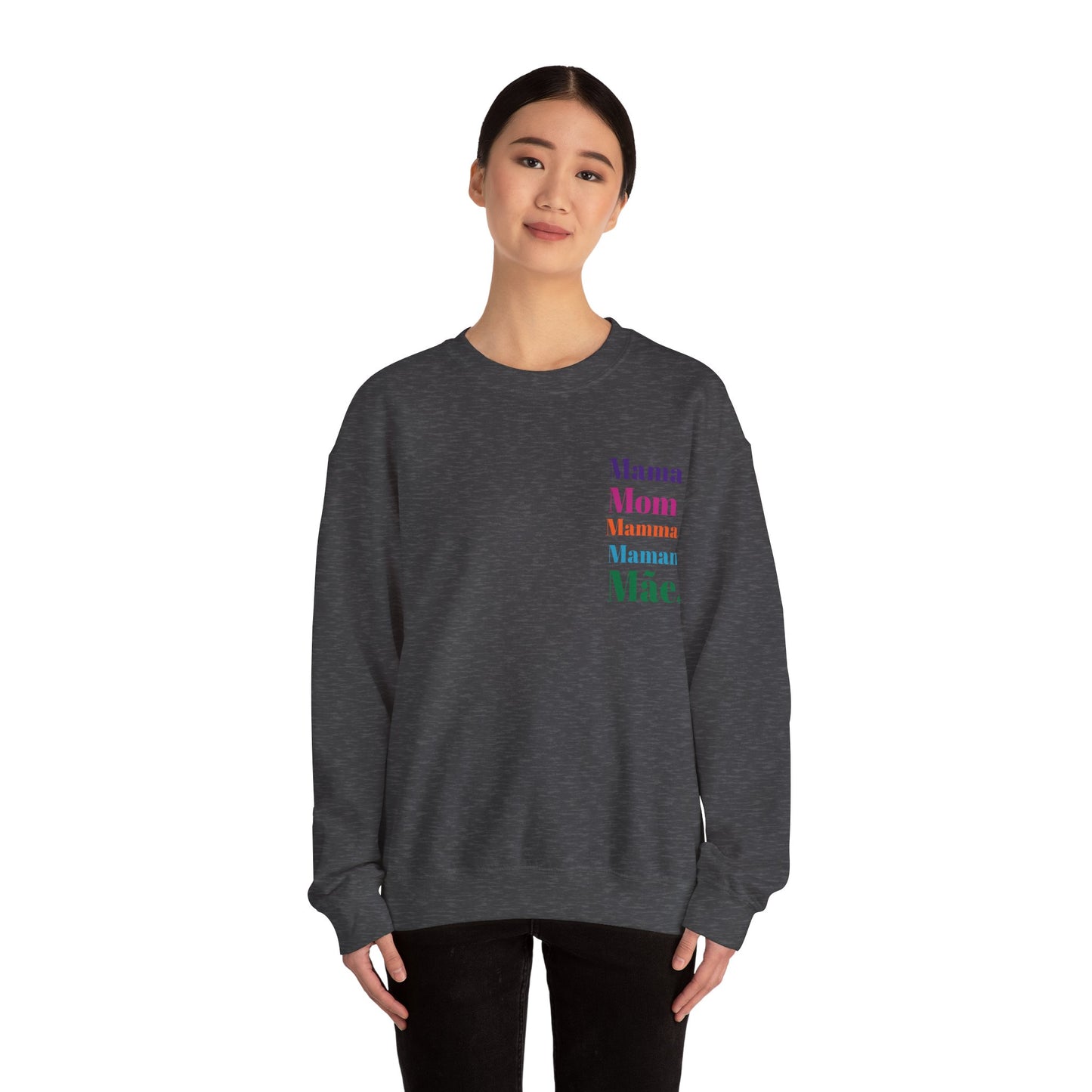 Mama Unisex Heavy Blend™ Crewneck Sweatshirt - Para Mama Design