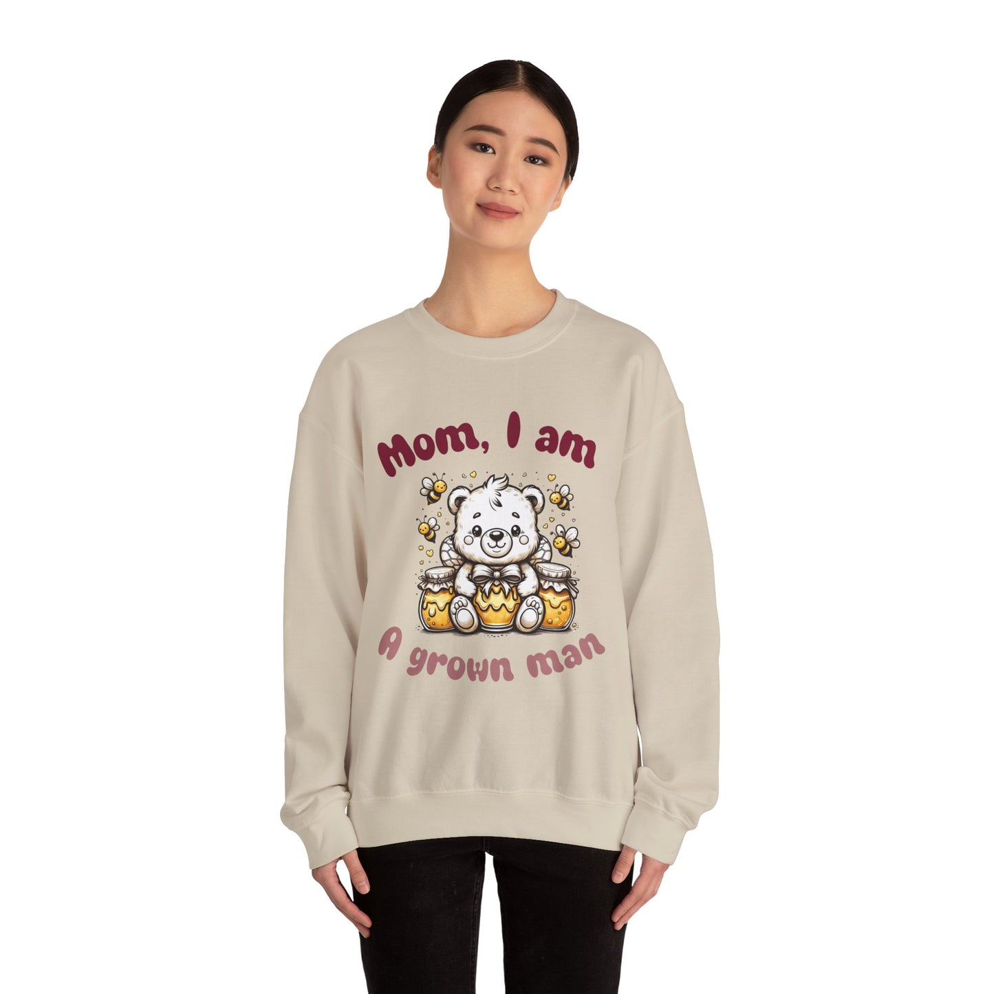 Mama Unisex Heavy Blend™ Crewneck Sweatshirt - Para Mama Design