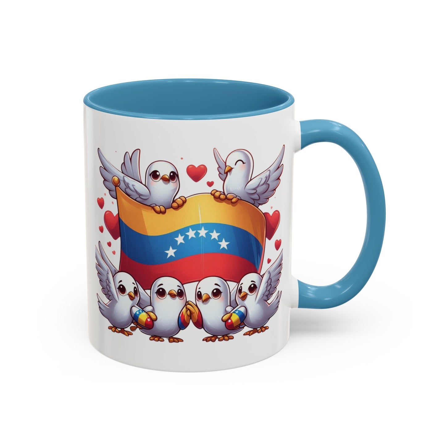 Mug with Message to Venezuela, Gift for Venezuelans