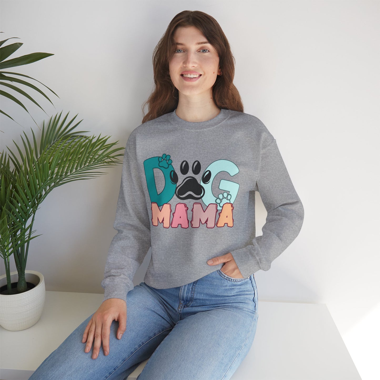 Mama Unisex Heavy Blend™ Crewneck Sweatshirt - Para Mama Design