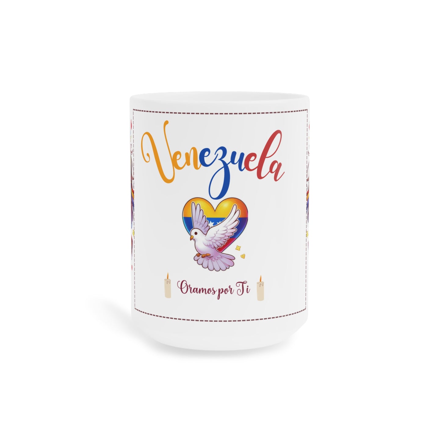 Ceramic Mugs (11oz\15oz\20oz), Ceramic Mugs (11oz\15oz\20oz), para las personas amantes de Venezuela o para los venezolanos migrantes de su pais, con banderas de Venezuela