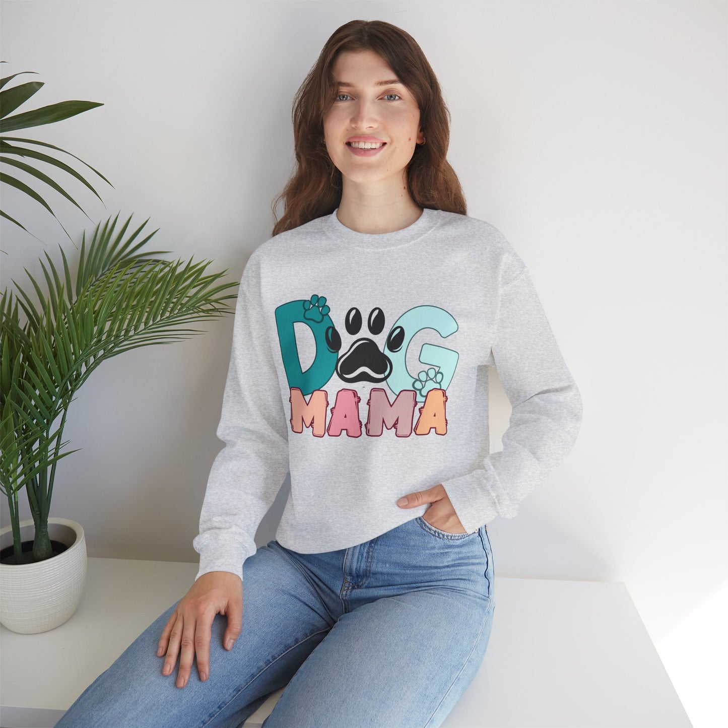 Mama Unisex Heavy Blend™ Crewneck Sweatshirt - Para Mama Design