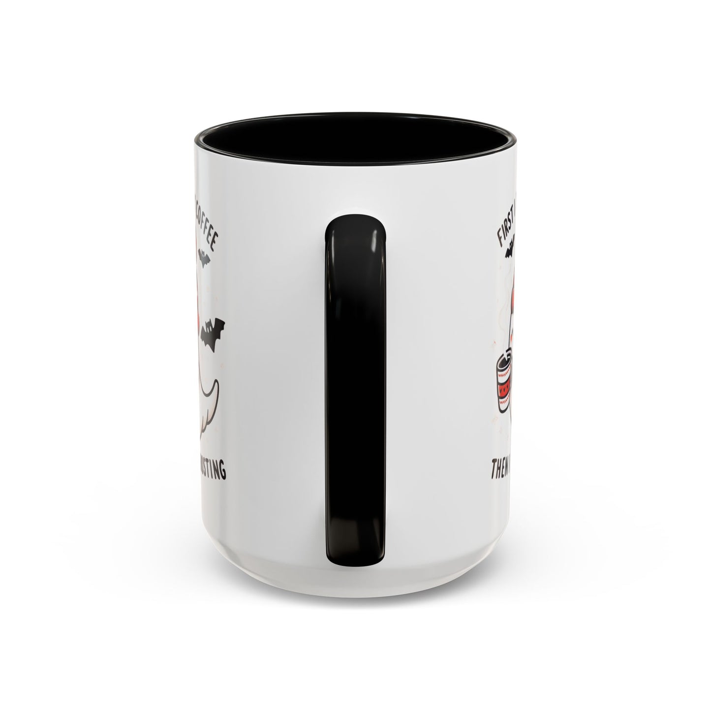 Halloween Ghost Cat Coffee Mug