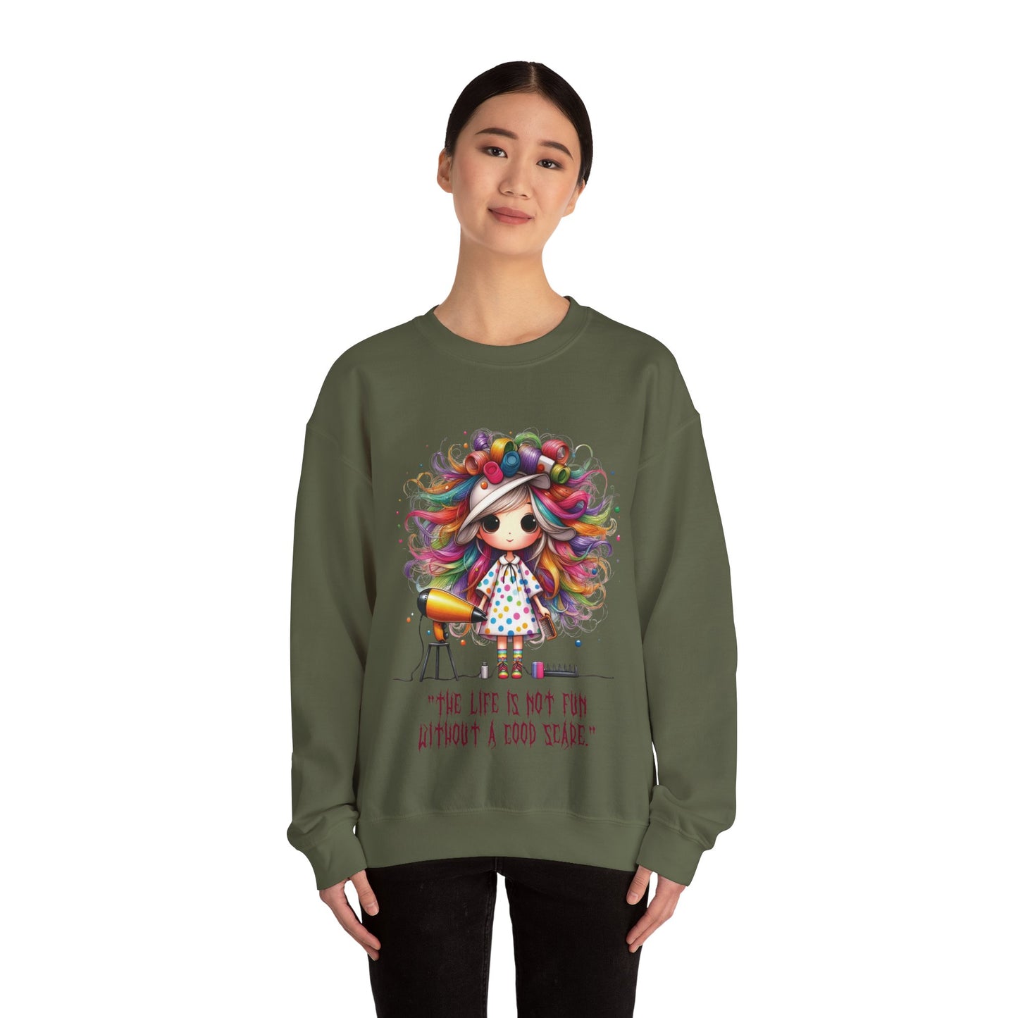 Halloween Estilista - Sweatshirt - Unisex Crewneck