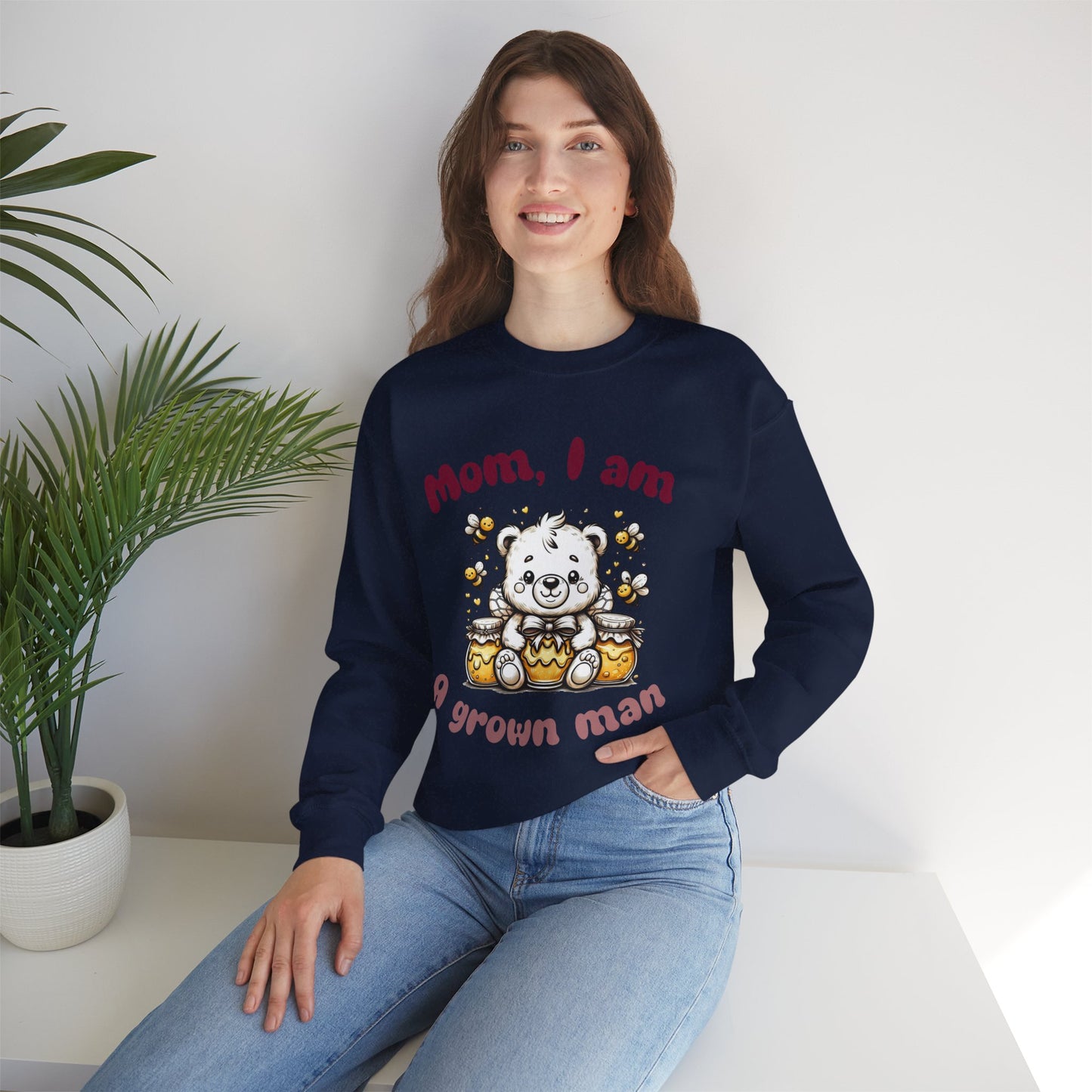 Mama Unisex Heavy Blend™ Crewneck Sweatshirt - Para Mama Design