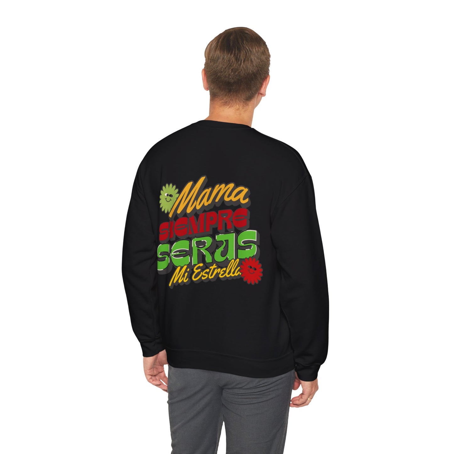 Mama Unisex Heavy Blend™ Crewneck Sweatshirt - Para Mama Design