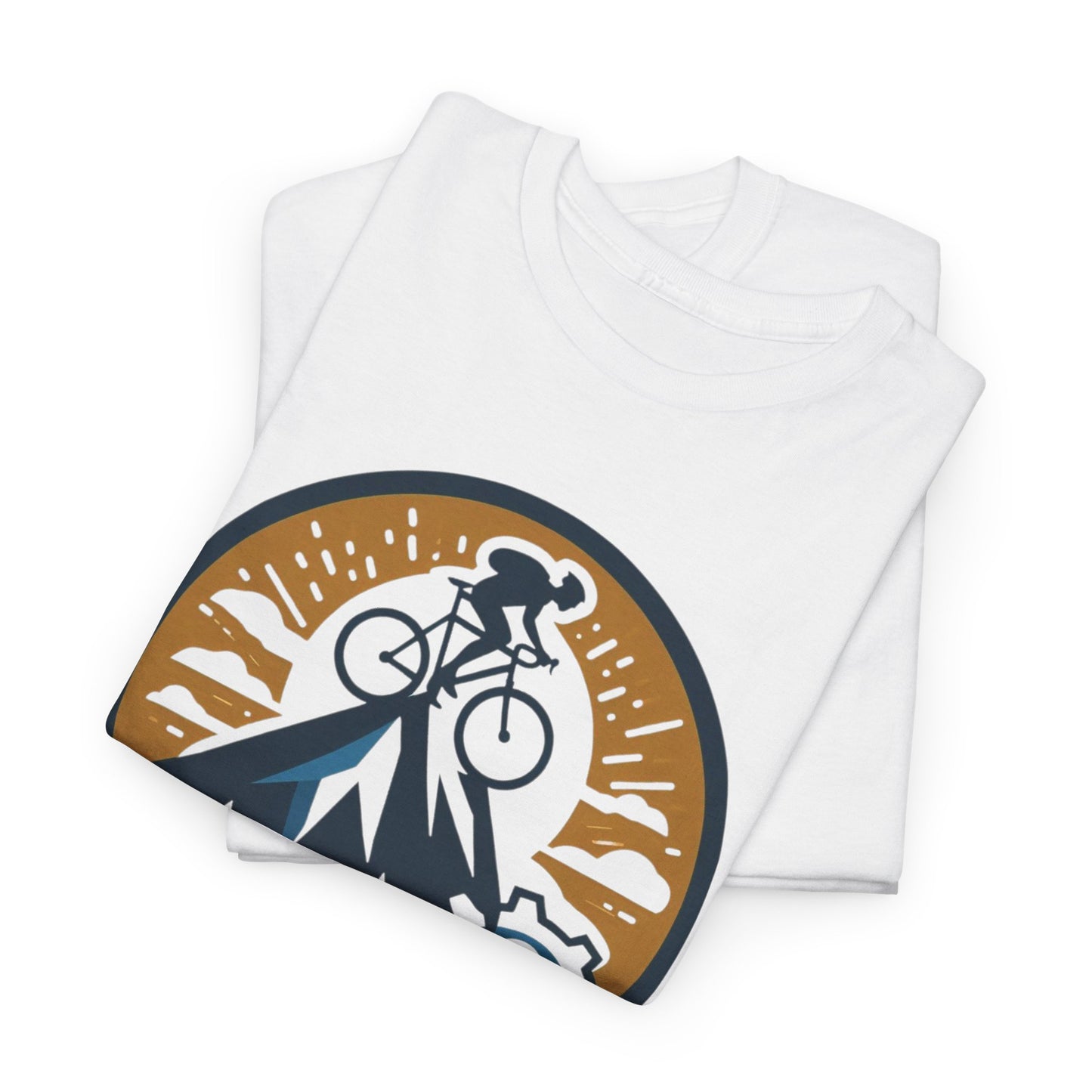 Unisex Heavy Cotton Tee, para amantes del ciclismo, amantes de bicicletas, ropa de ciclismo, camisetas de ciclismo de montaña, ropa de ciclismo, amantes de la bicicleta