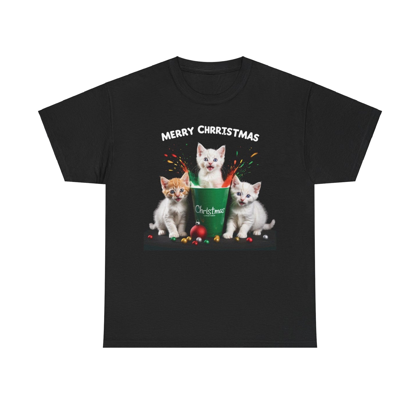 Gato Navidad Tee