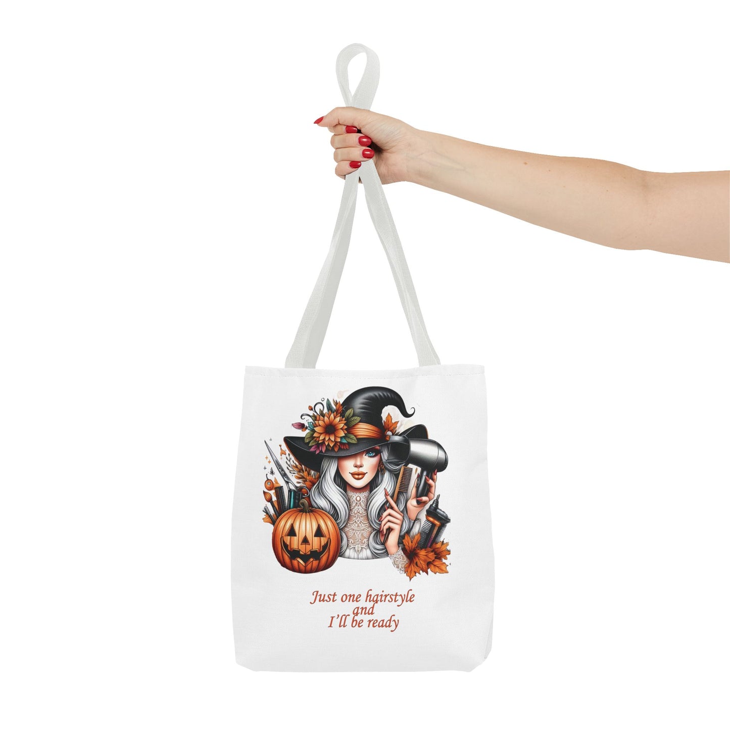 "Just one hairstyle" - Lover Tote Bag, Gift, For him and her, Lovers, Halloween