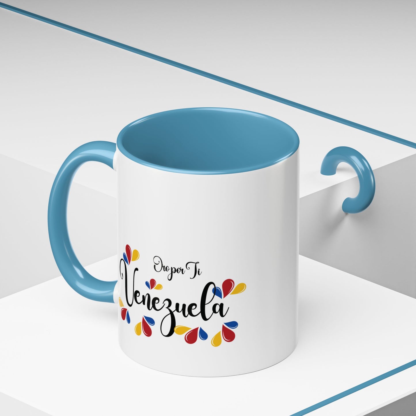 Mug with Message to Venezuela, Gift for Venezuelans