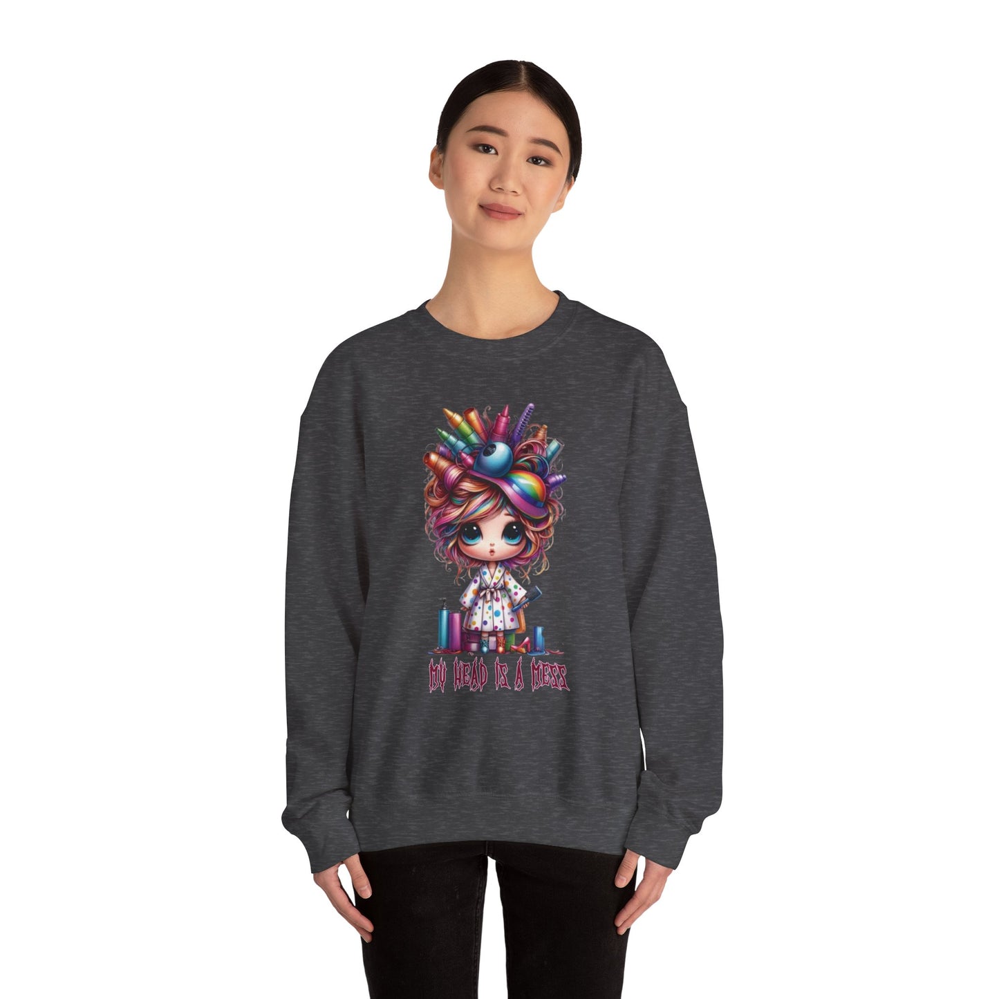 "Sweatshirt Estilista Halloween" - Unisex Heavy Blend™ Crewneck Sweatshirt