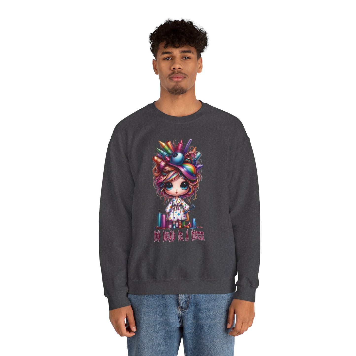 "Sweatshirt Estilista Halloween" - Unisex Heavy Blend™ Crewneck Sweatshirt