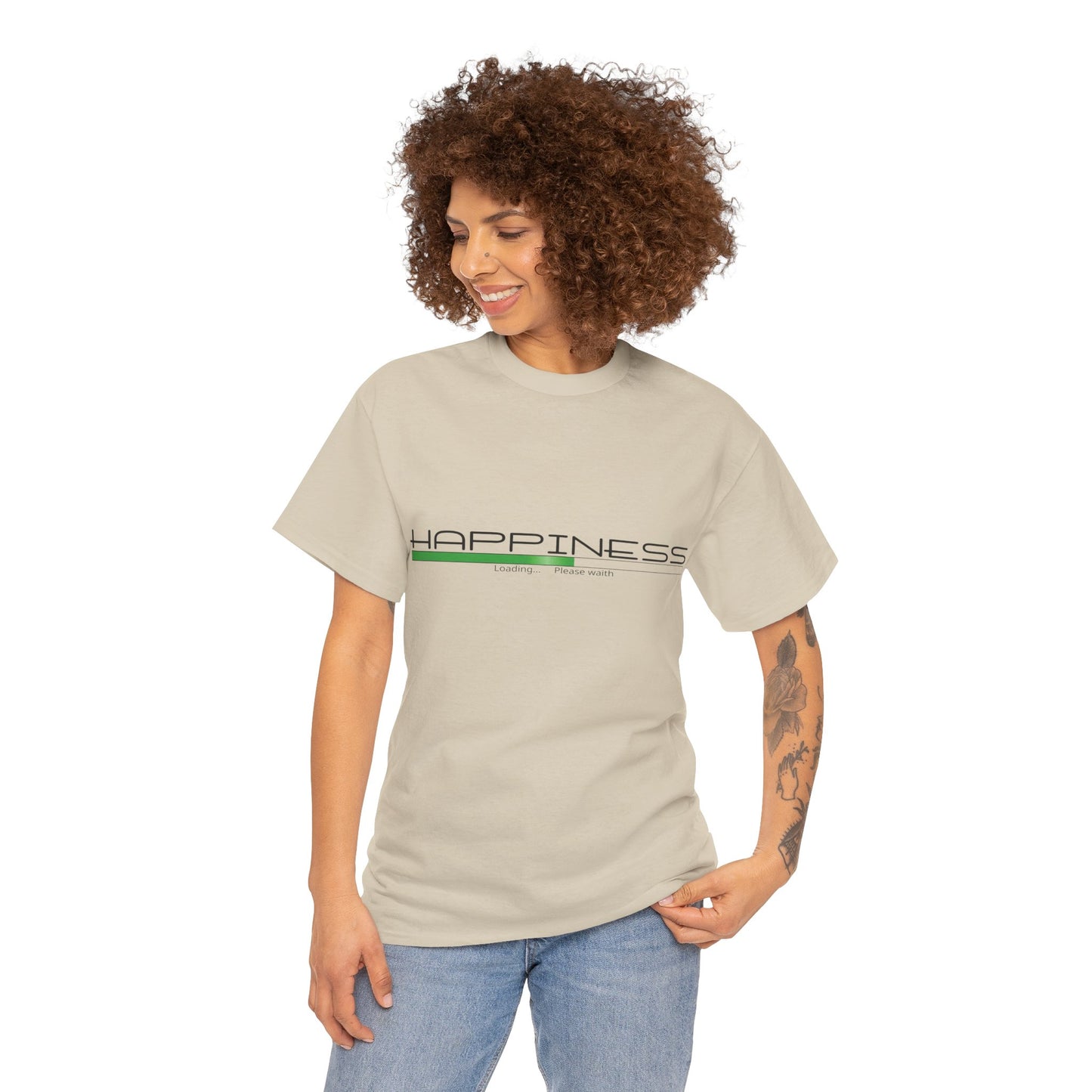 "Happiness" - Unisex Tee - Perfect Gift for Him or Her