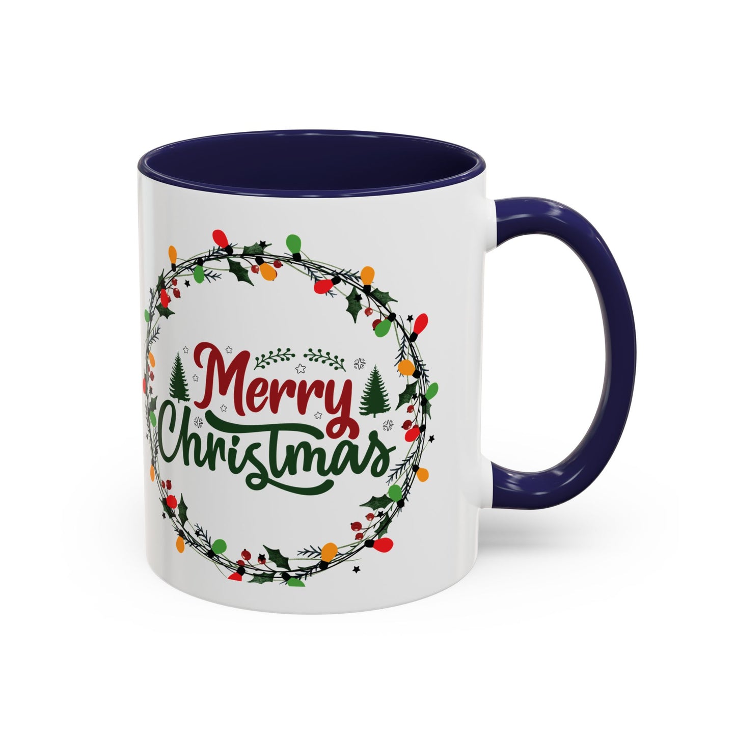 Mug, Merry Christmas Accent Coffee Mug (11, 15oz)