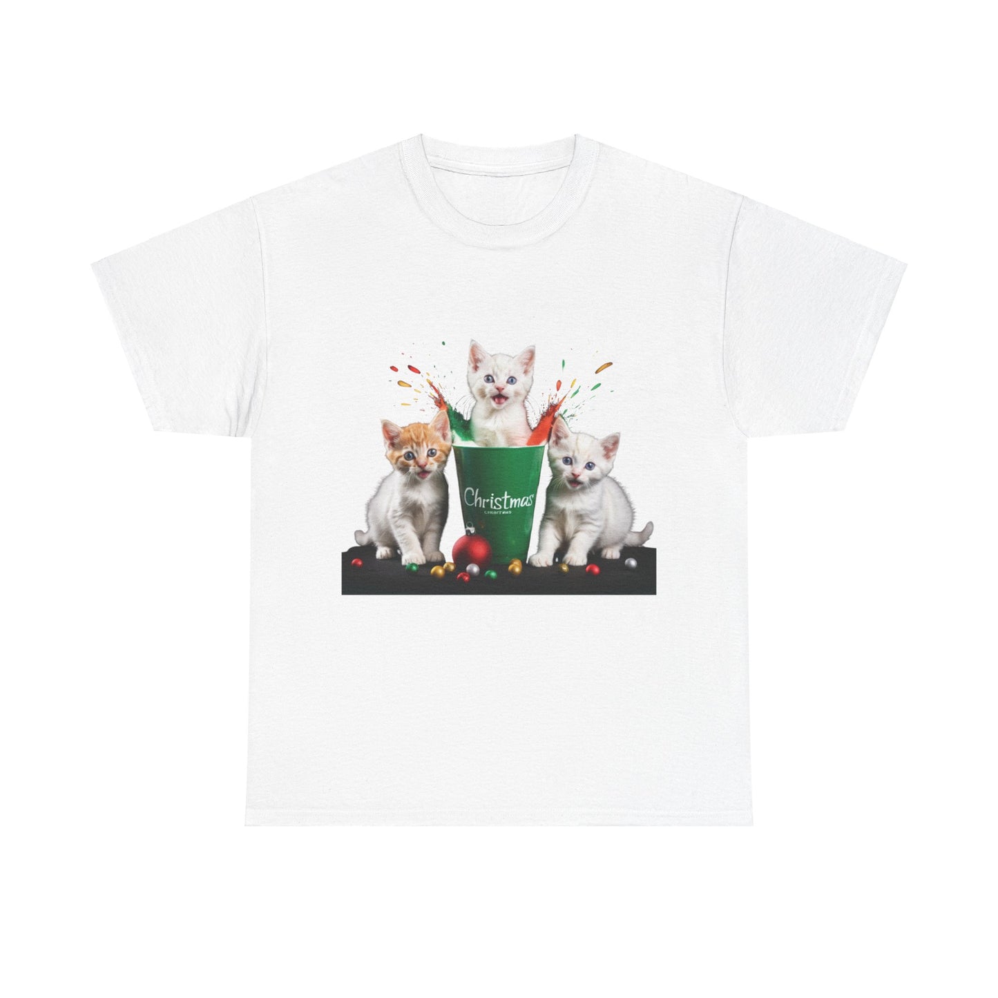 Gato Navidad Tee