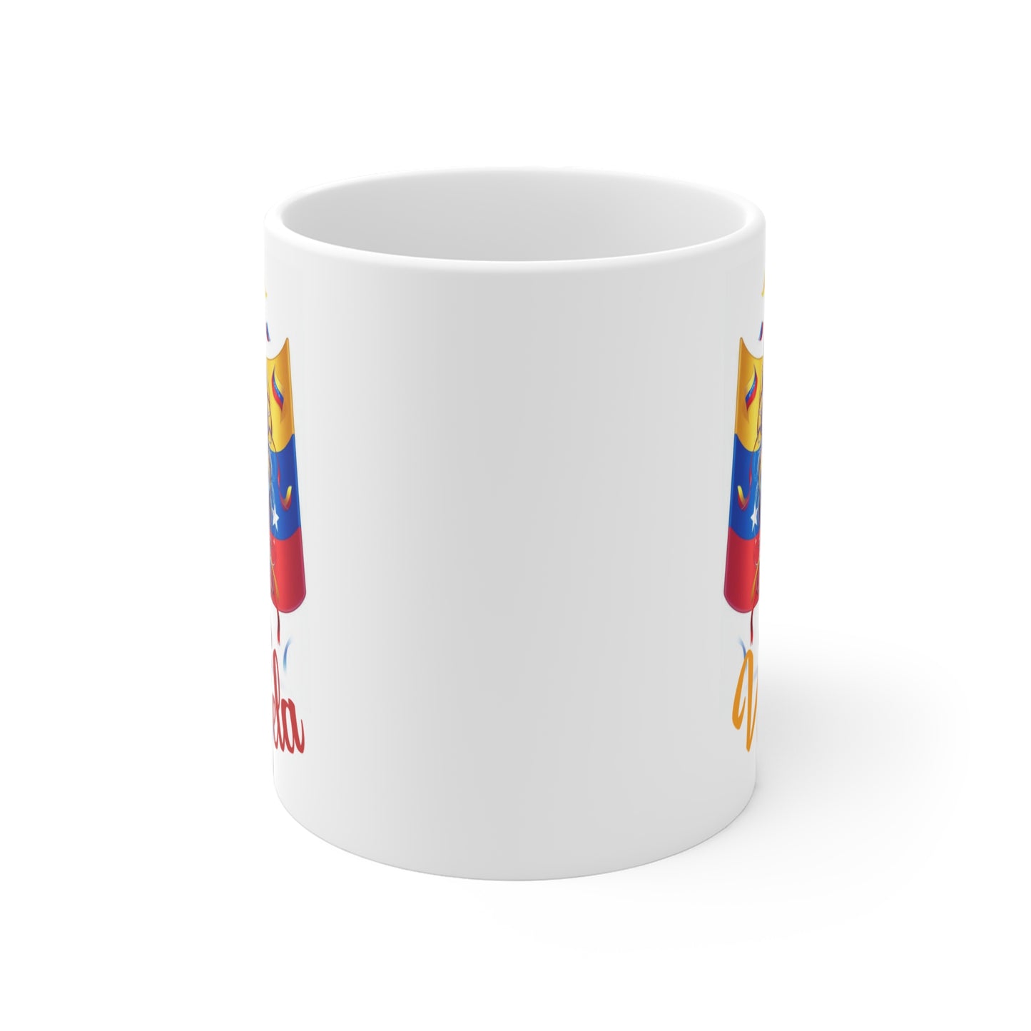 Ceramic Mugs (11oz\15oz\20oz), Ceramic Mugs (11oz\15oz\20oz), para las personas amantes de Venezuela o para los venezolanos migrantes de su pais, con banderas de Venezuela