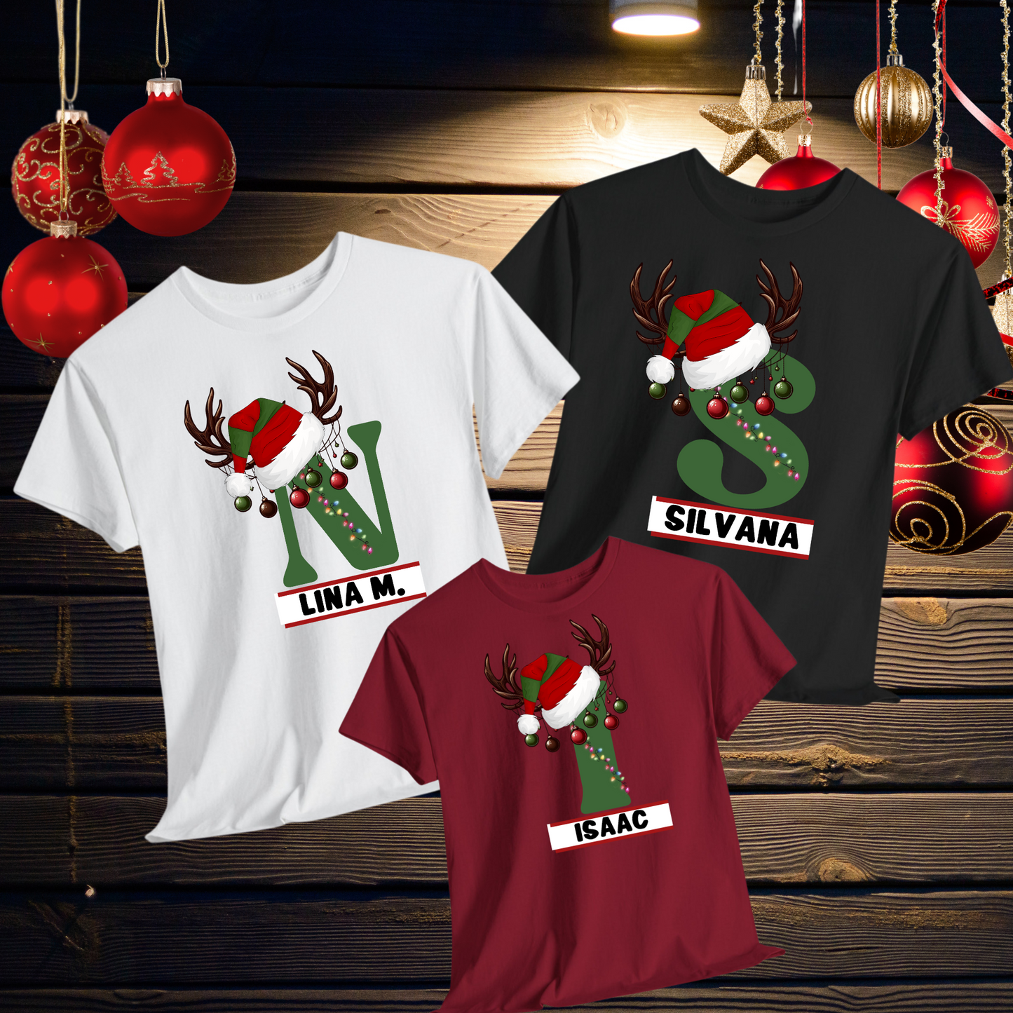 Shirt Family Christmas ,T-shirt for the family at Christmas with a message alluding to family unity