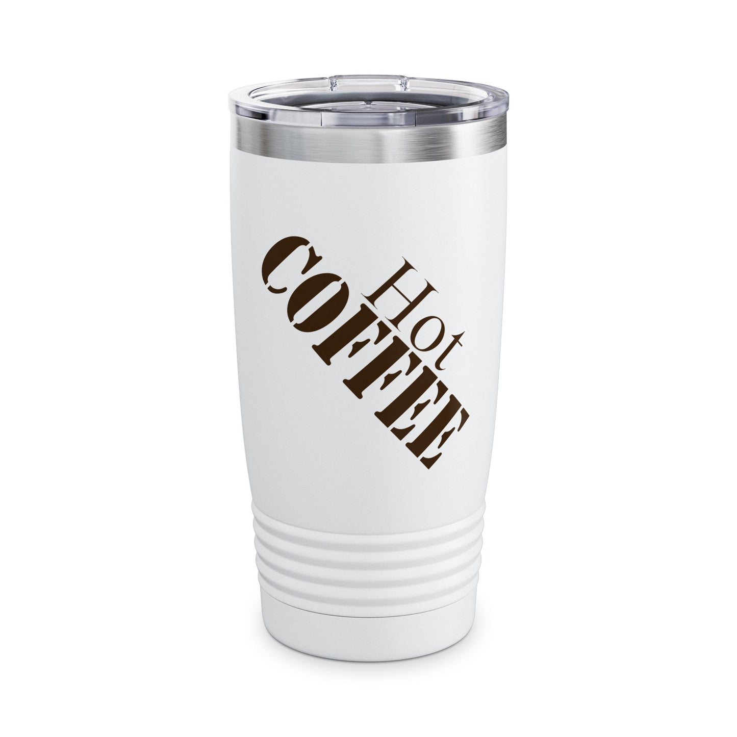 "Cafe Caliente" - Ringneck Tumbler, 20oz, El o Ella, Regalo, Deportes