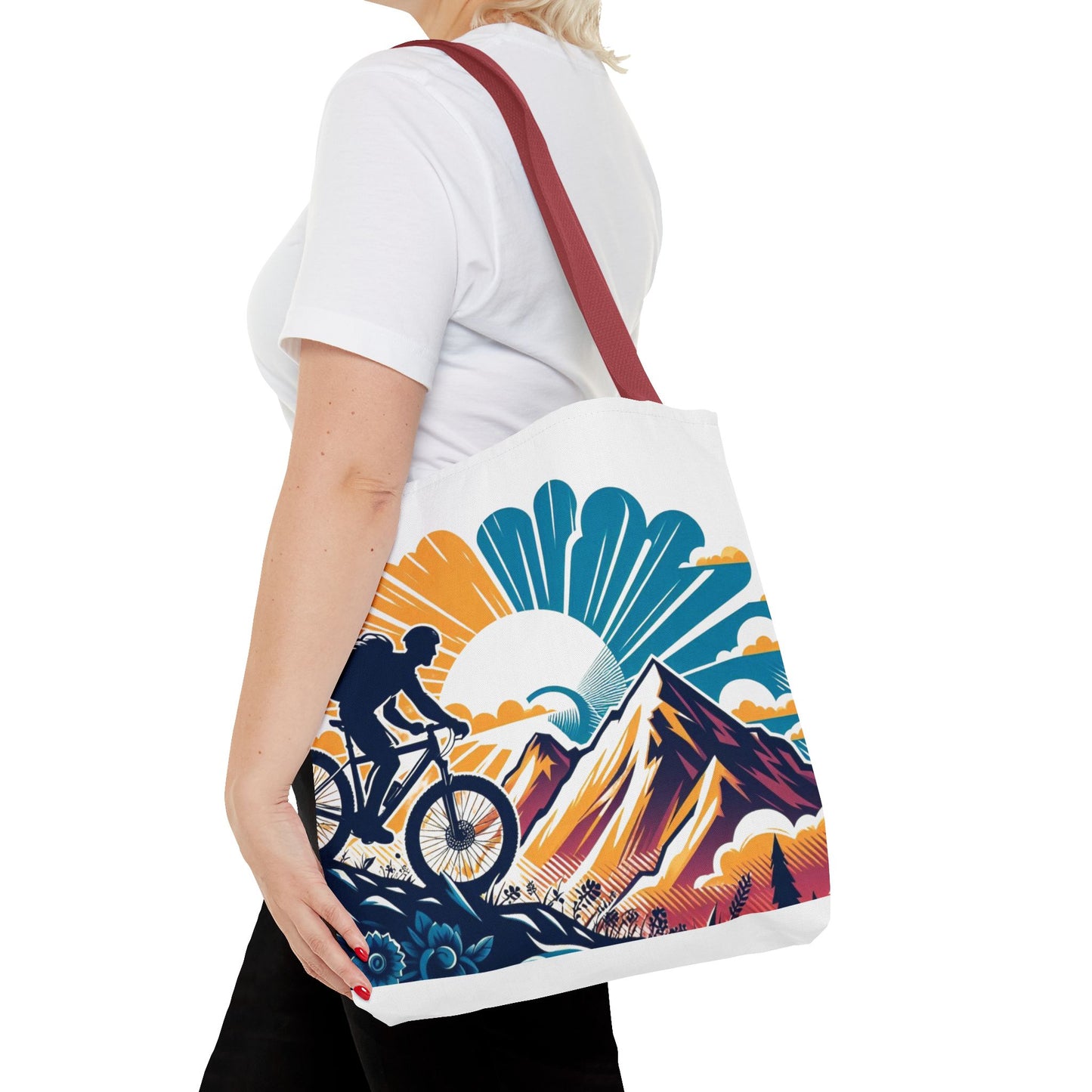 Adventure Tote Bag - Gift for Cyclists and Adventure Seekers