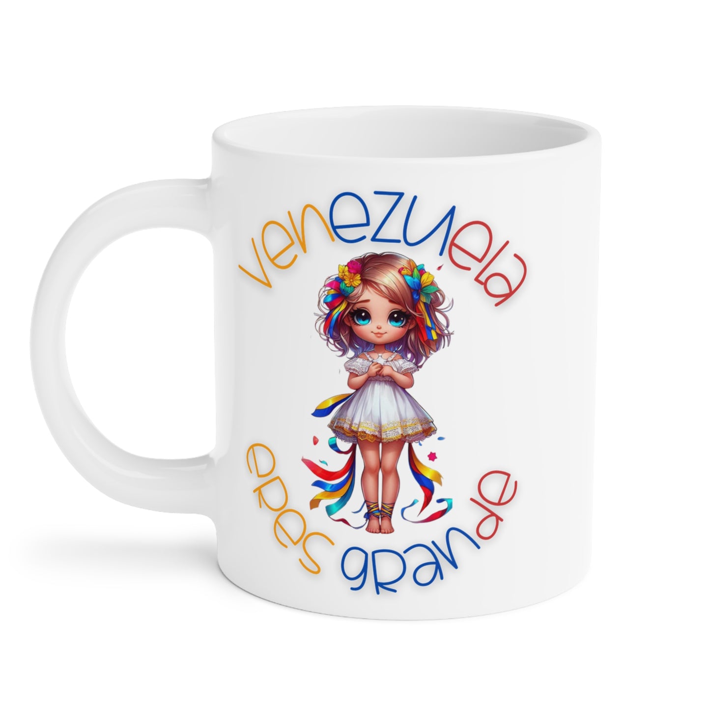 Ceramic Mugs (11oz\15oz\20oz), Ceramic Mugs (11oz\15oz\20oz), para las personas amantes de Venezuela o para los venezolanos migrantes de su pais, con banderas de Venezuela