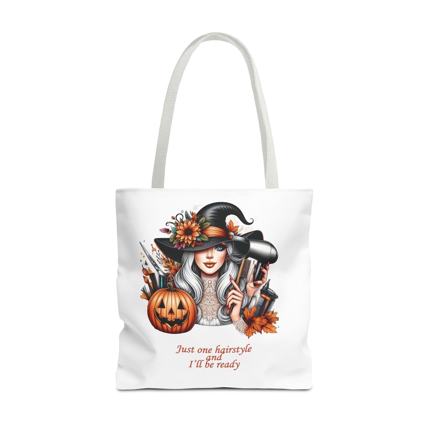 "Just one hairstyle" - Lover Tote Bag, Gift, For him and her, Lovers, Halloween