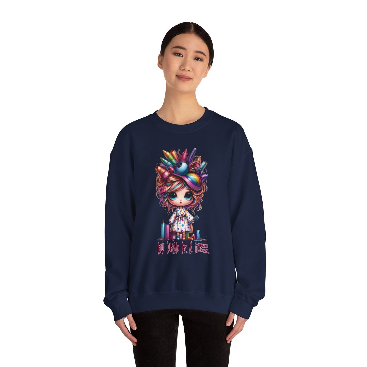 "Sweatshirt Estilista Halloween" - Unisex Heavy Blend™ Crewneck Sweatshirt