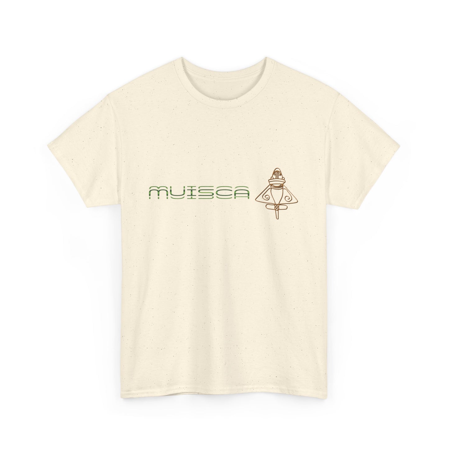 "CULTURA MUISCA" - Unisex Heavy Cotton Tee, Sporty, Casual, Gift, For Him or Her.