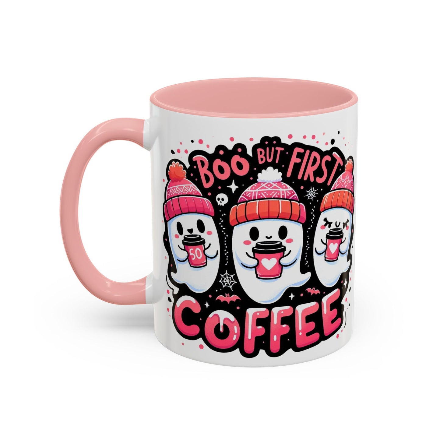 Halloween Ghost Cat Coffee Mug