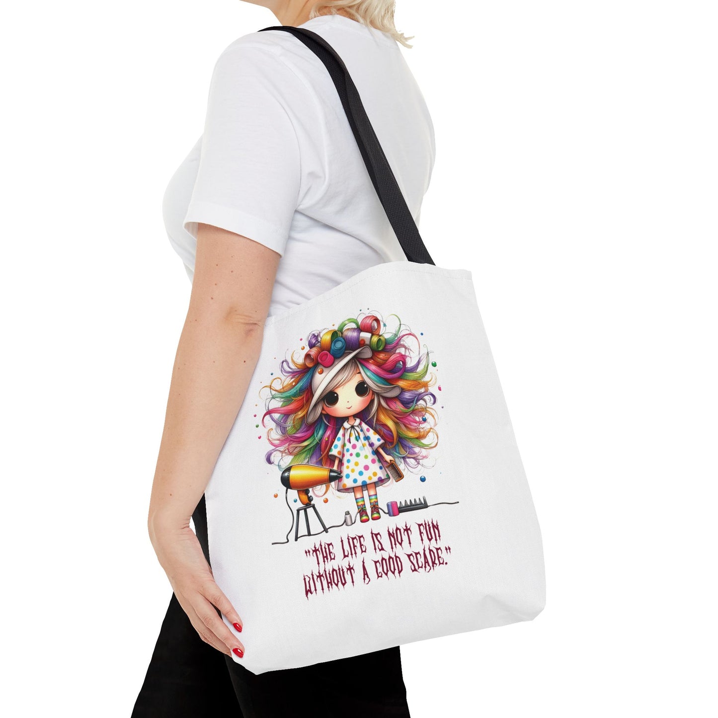 Halloween Stylist Tote Bag - Gift & Transport for Creative Minds