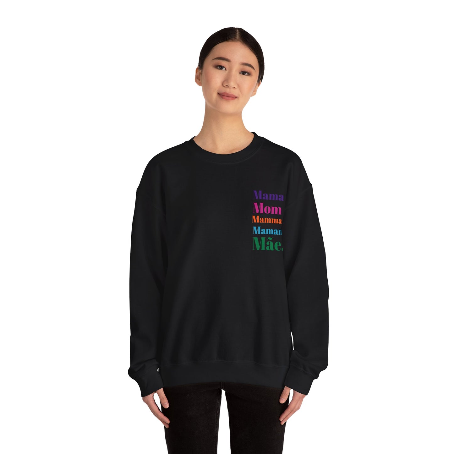 Mama Unisex Heavy Blend™ Crewneck Sweatshirt - Para Mama Design