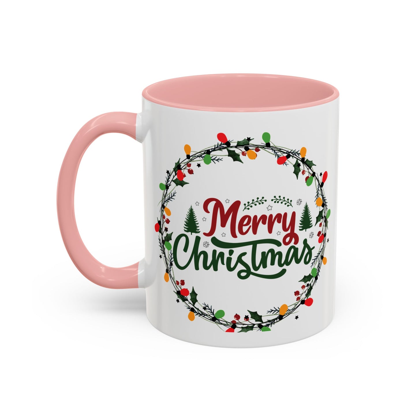 Mug, Merry Christmas Accent Coffee Mug (11, 15oz)