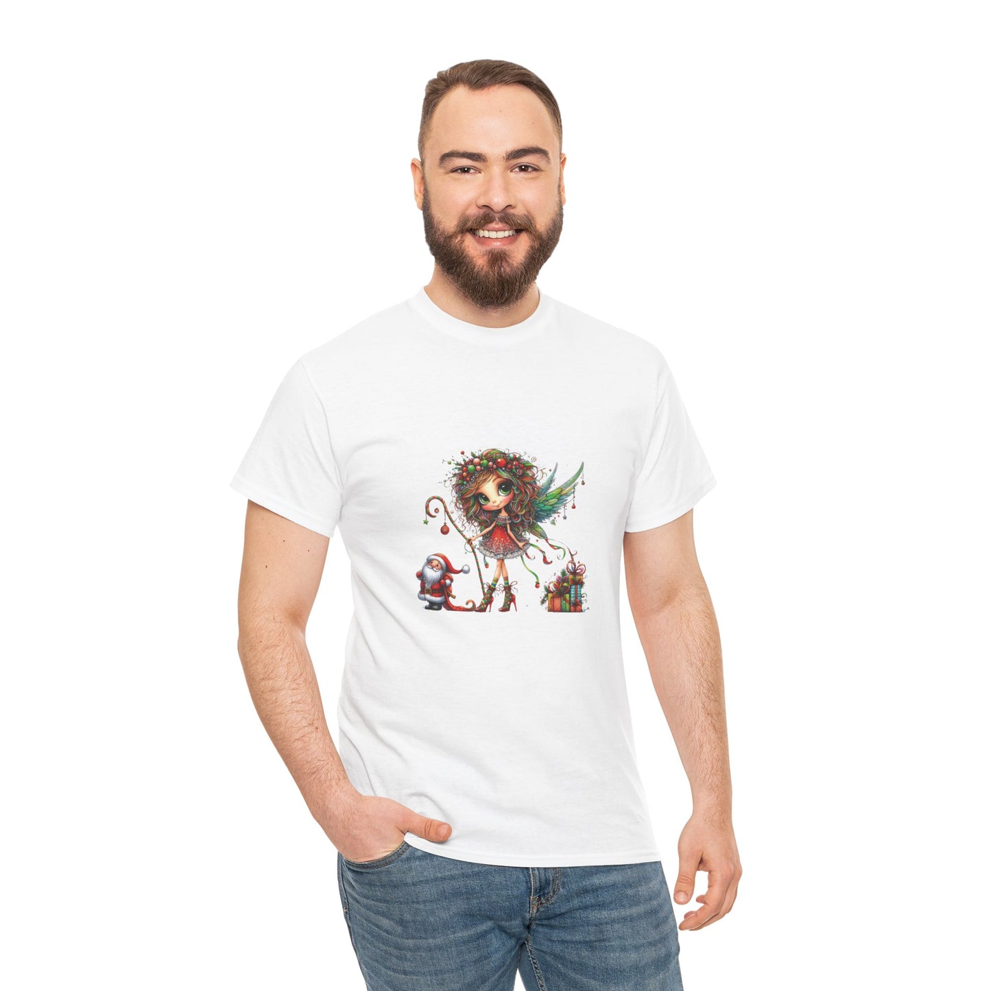 "Camiseta de navidad", Unisex Heavy Cotton Tee