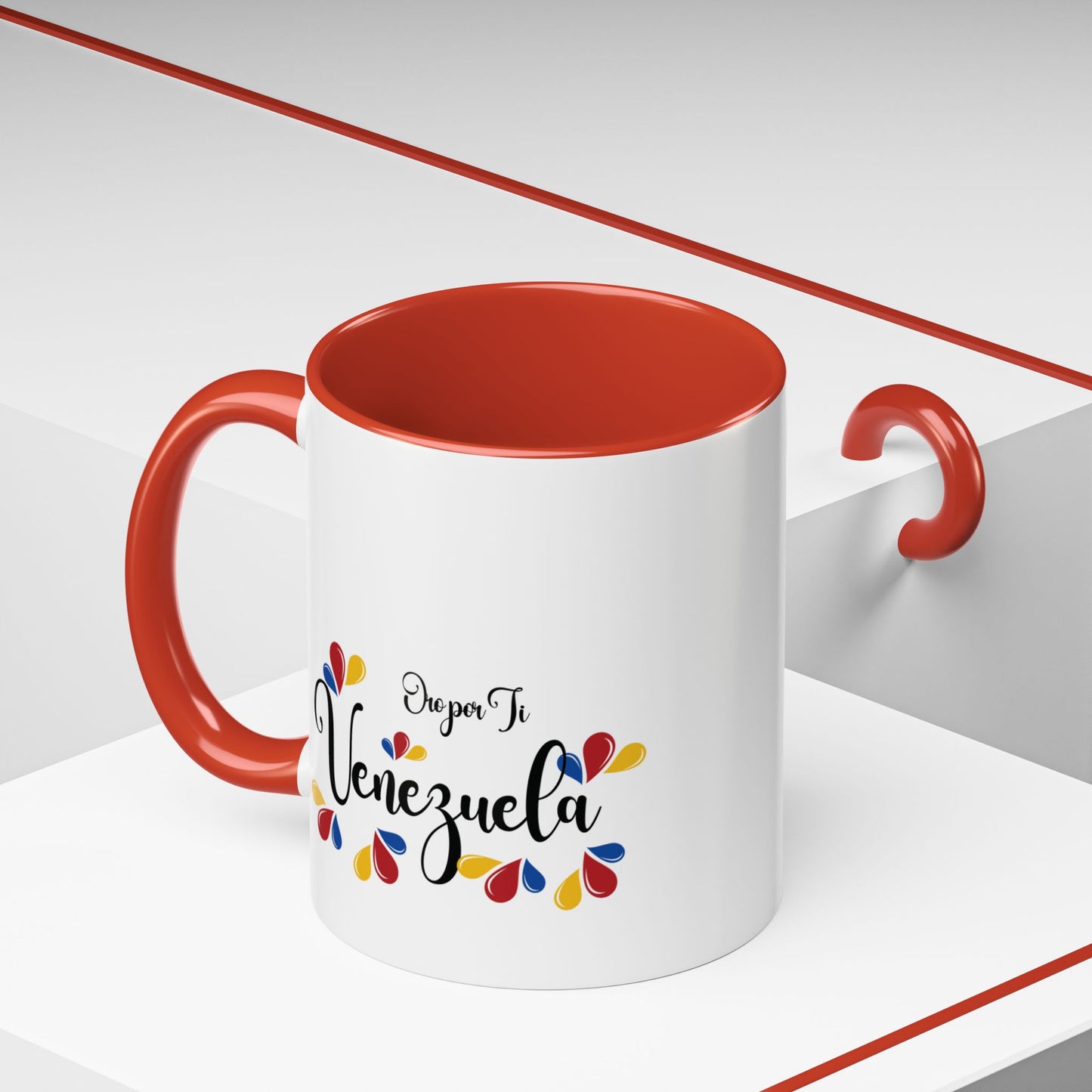 Mug with Message to Venezuela, Gift for Venezuelans