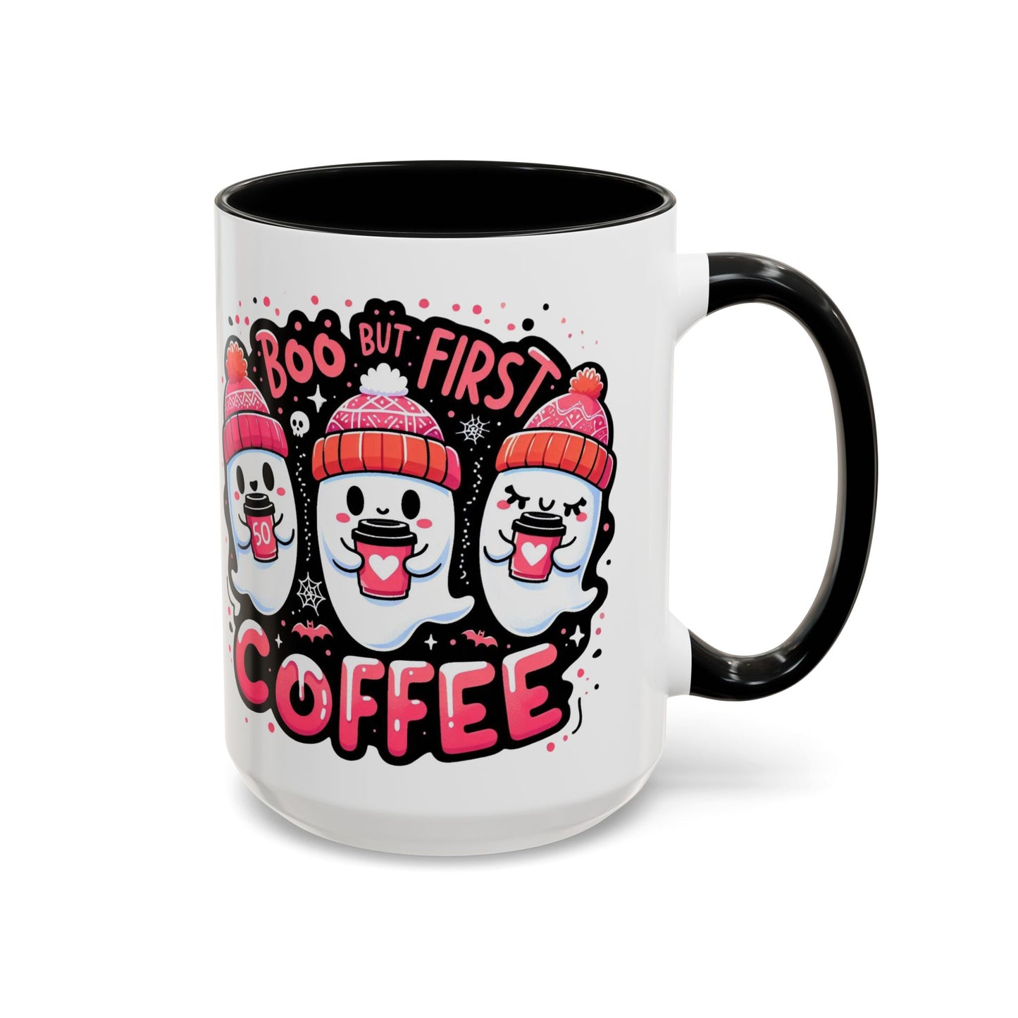 Halloween Ghost Cat Coffee Mug